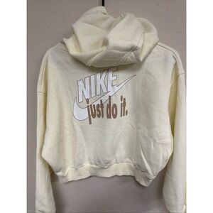 Sz XL Kids - Nike Sportswear Club Fleece Crop Pullover Hoodie